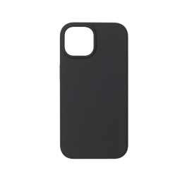 TENDLIN Cover IPhone 15 Rigida Opaca Traslucida, Paraurti TPU Morbido, Antigraffio, Sottile, Supporta Ricarica Wireless, Nero
