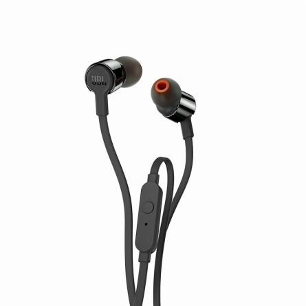 JBL T210A Black - Intra-Auricolari Con Comando e Microfono