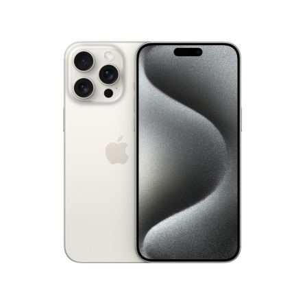 iPhone 15 Pro Max titanio bianco 256GB ricondizionato - Ottimo