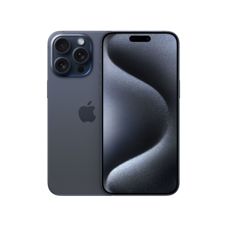 iPhone 15 Pro Max titanio blu 1TB ricondizionato - Molto buono + Batteria 100%