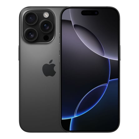iPhone 16 Pro titanio nero 128GB ricondizionato - Eccellente