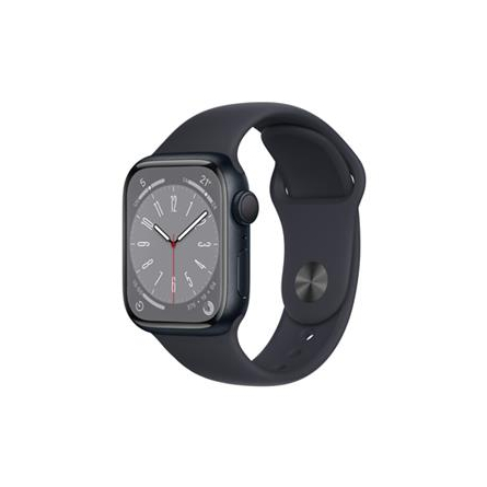 Apple Watch Series 8 GPS + Cellular 45mm alluminio mezzanotte con cinturino Sport mezzanotte - Usato - Grado B