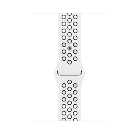 Cinturino Nike Sport bianco ghiaccio per cassa Apple Watch da 42/44/45mm - Usato - Grado A