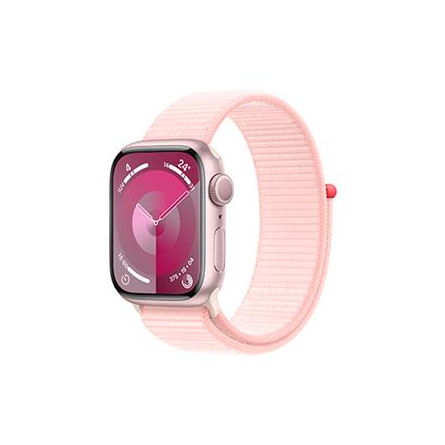 Apple Watch Series 9 GPS 41mm alluminio rosa con cinturino Sport Loop confetto - Usato - Grado A
