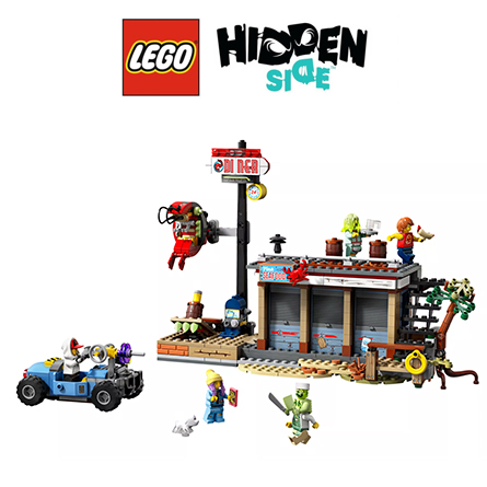 LEGO Hidden Side - Attacco alla capanna di gamberetti per App AR - articolo 70422A