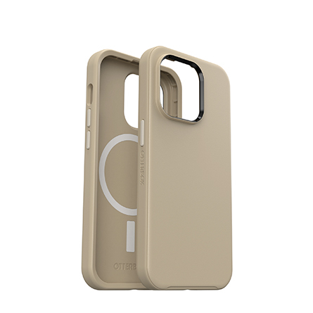 OtterBox − Cover Symmetry Series+ per iPhone 14 Pro compatibile MagSafe beige