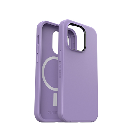 OtterBox − Cover Symmetry Series+ per iPhone 14 Pro compatibile MagSafe viola