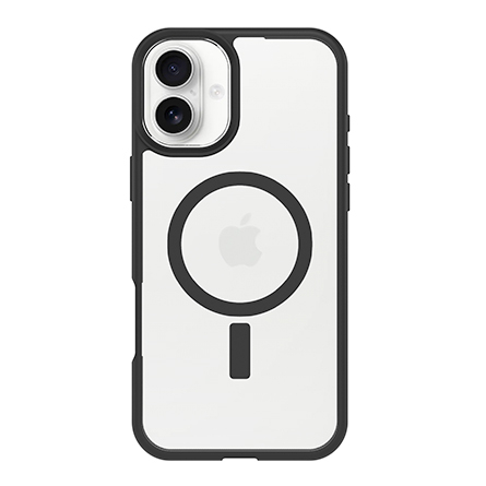 Cover OtterBox React Series compatibile MagSafe per iPhone 16 Plus - Nero