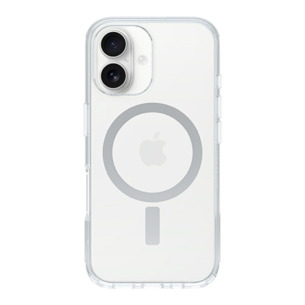 Cover OtterBox Symmetry Clear per iPhone 16 compatibile MagSafe - Trasparente