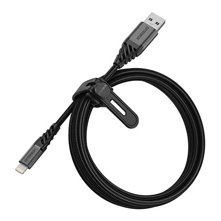 Cavo OtterBox Premium da Lightning a USB-A 2 metri nero