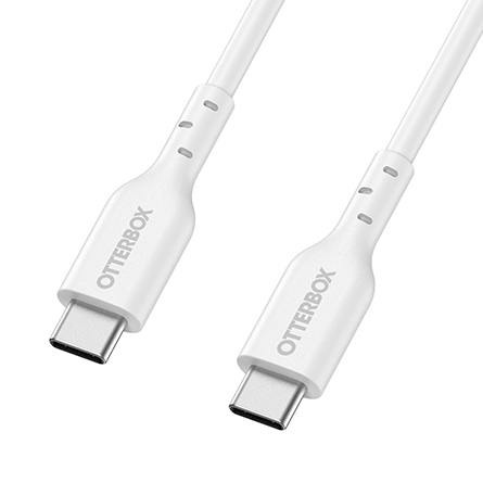 Cavo OtterBox Fast Charge da USB-C a USB-C - Lunghezza 1 metro - Bianco