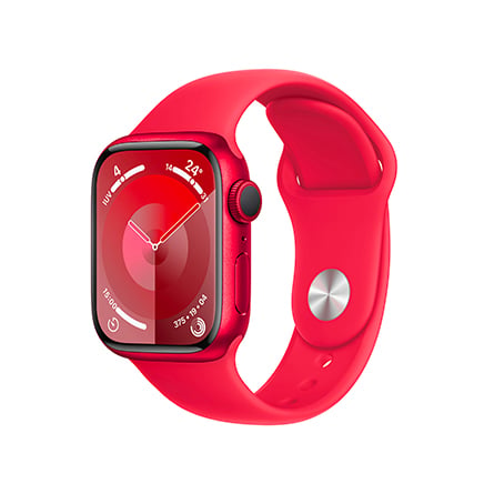 Apple Watch Series 9 alluminio (PRODUCT)RED con cinturino Sport (PRODUCT)RED
