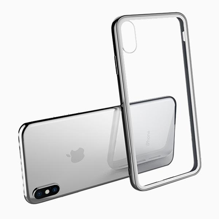 Custodia Cygnett Ozone per iPhone XS Max in vetro temperato H9 bianco