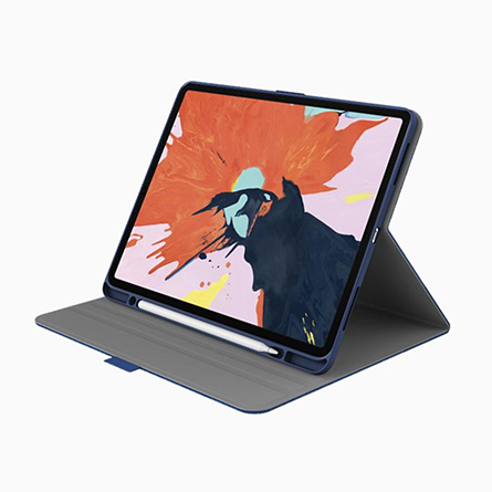 Custodia TekView di Cygnett per iPad Pro 11" (1a gen) con porta Apple Pencil blu