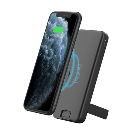 Power Bank ChargeUp Companion di Cygnett con supporto wireless 10K mAh nero