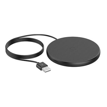 Cygnett Powerbase II - Base di ricarica veloce Wireless 10W + Cavo nero
