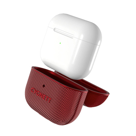 Custodia protettiva per AirPods (3 gen) di Cygnett rosso