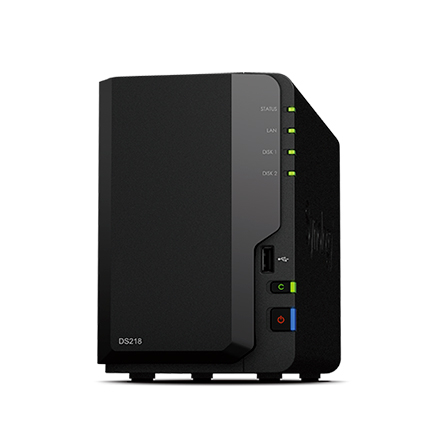 Synology DS218 − NAS a 2 vani per uso privato e professionale