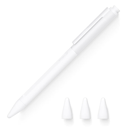 Custodia con clip per Apple Pencil 2a generazione - Bianco
