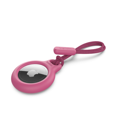 Secure Holder con laccetto per AirTag di Belkin rosa