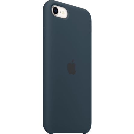 Custodia Apple in silicone per iPhone SE (2a e 3a generazione) blu abisso