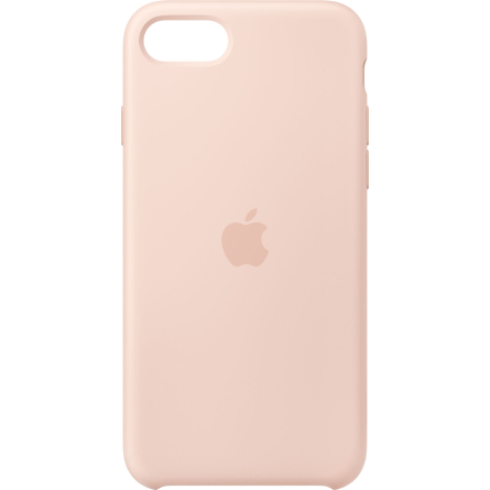 Custodia Apple in silicone per iPhone SE (2a e 3a generazione) rosa creta