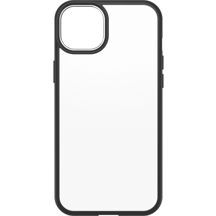 OtterBox − Cover React Series per iPhone 14 Plus trasparente bordo nero
