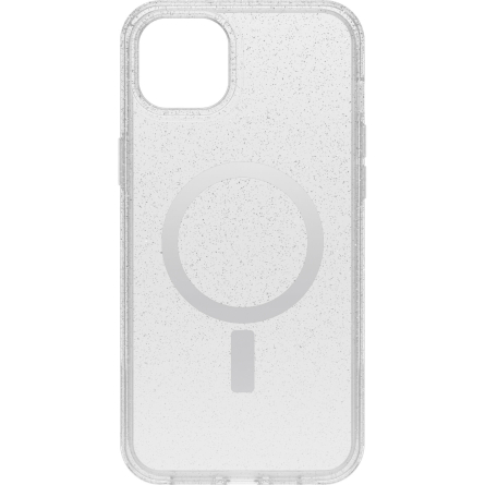 OtterBox − Cover Symmetry Series+ per iPhone 14 Plus compatibile MagSafe trasparente stardust