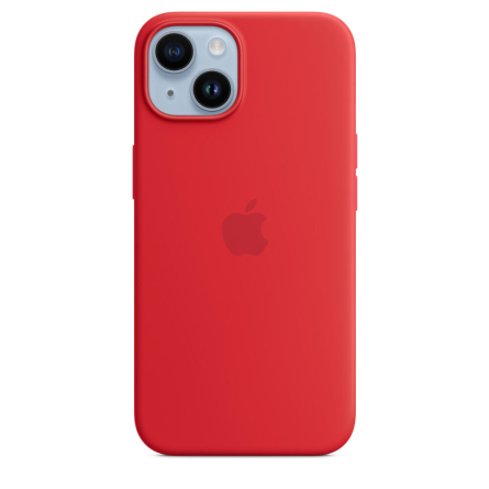 Custodia MagSafe in silicone per iPhone 14 (PRODUCT)RED