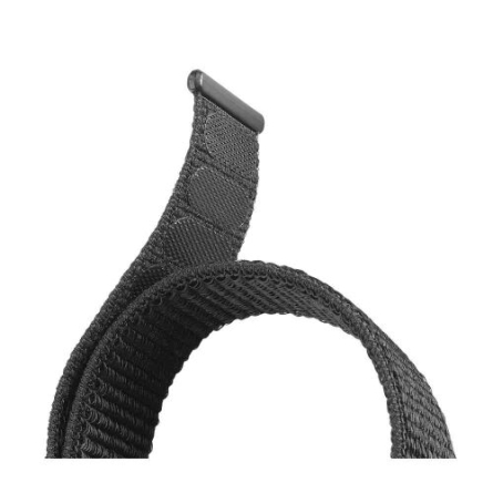 Cinturino Koa nero per Apple Watch con cassa 44/45/46mm