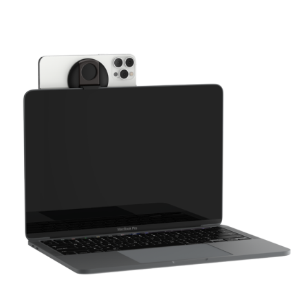 Supporto per iPhone con MagSafe per MacBook - Nero