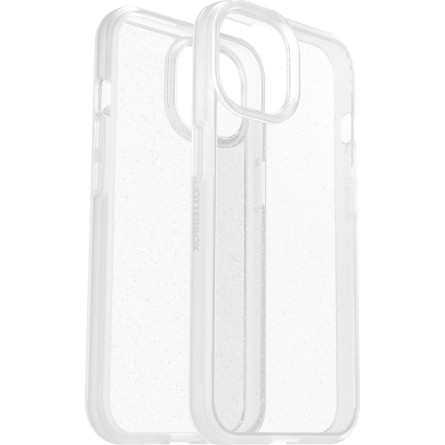Custodia OtterBox React per iPhone 15 - Trasparente con glitter