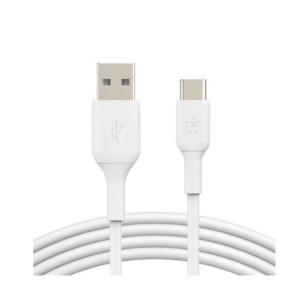Cavo USB-C/USB-A (1 mt / 2 Pack) - Bianco 
