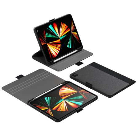 Custodia Cygnett TekView Slimline con porta Apple Pencil per iPad Pro 13" 2024 - Nero