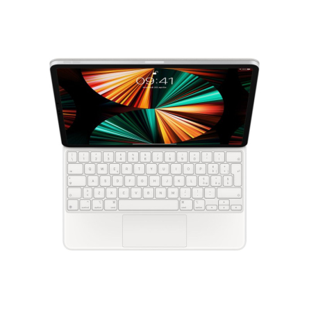 Apple Magic Keyboard per iPad Pro 12,9" (6a/5a/4a/3a generazione) e iPad Air 13" M2 bianca ricondizionata - Eccellente