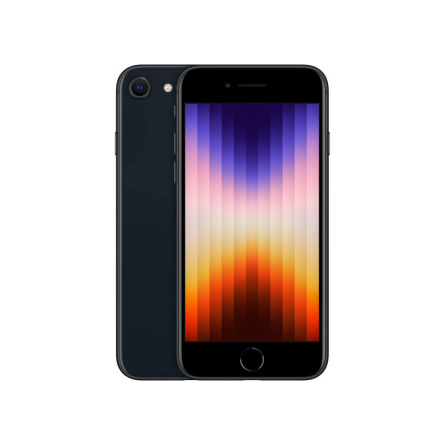 iPhone SE 3a gen. mezzanotte 64GB ricondizionato - Ottimo