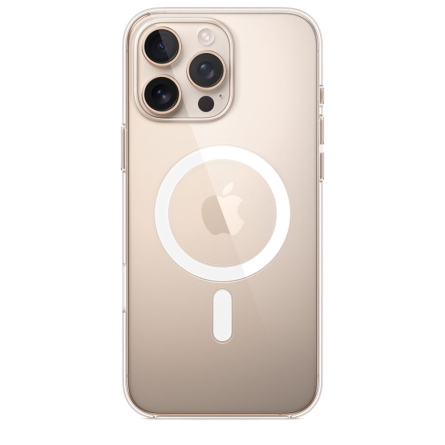 Custodia Apple MagSafe trasparente per iPhone 16 Pro Max