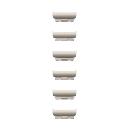Kit per bracciale Apple a maglie naturale 46mm