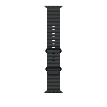 Cinturino Apple Ocean per Apple Watch Ultra 49mm in titanio nero - Nero