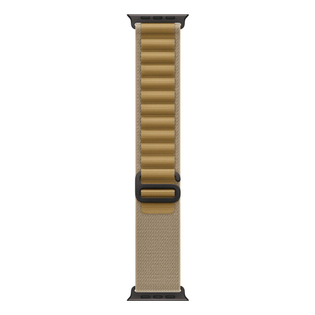 Cinturino Apple Alpine Loop per Apple Watch Ultra 49mm in titanio nero - Large - Sahara