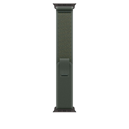 Cinturino Apple Trail Loop per Apple Watch Ultra 49mm in titanio nero - M/L - Verde