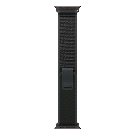 Cinturino Apple Trail Loop per Apple Watch Ultra 49mm in titanio nero - M/L - Nero