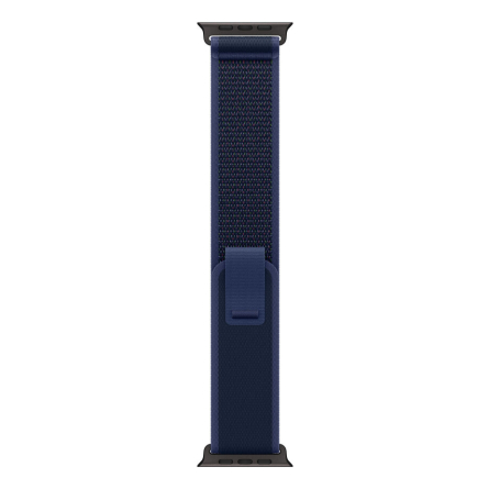 Cinturino Apple Trail Loop per Apple Watch Ultra 49mm in titanio nero - M/L - Blu
