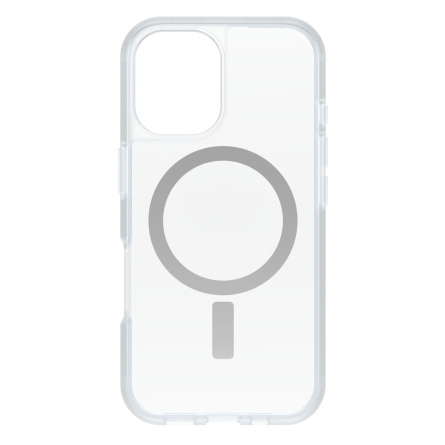 Cover OtterBox React Series compatibile MagSafe per iPhone 16 - Trasparente
