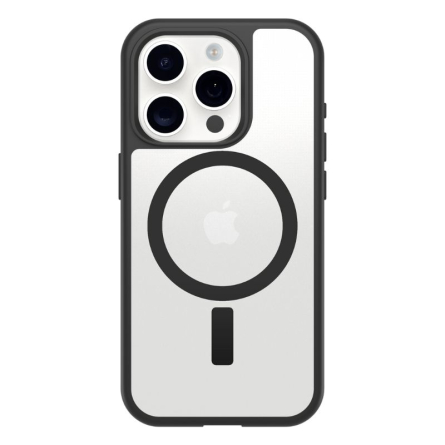 Cover OtterBox React Series compatibile MagSafe per iPhone 16 Pro - Nero