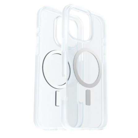 Cover OtterBox React Series compatibile MagSafe per iPhone 16 Pro Max - Trasparente