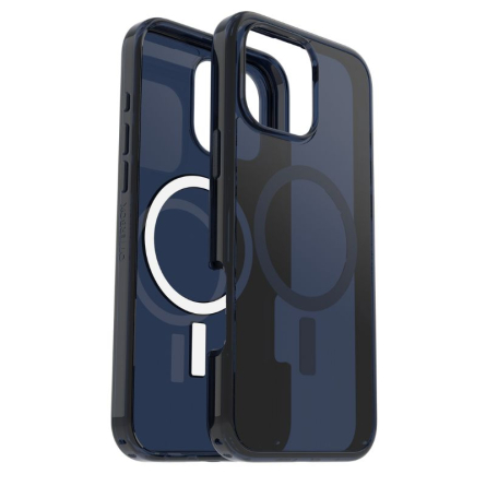 Cover OtterBox Symmetry Clear per iPhone 16 Pro Max compatibile MagSafe - Blu
