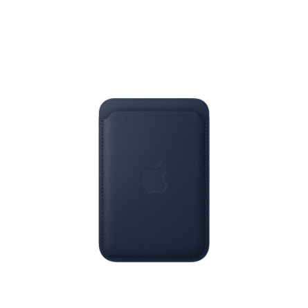 Portafoglio Apple MagSafe in tessuto FineWoven per iPhone - Blu profondo
