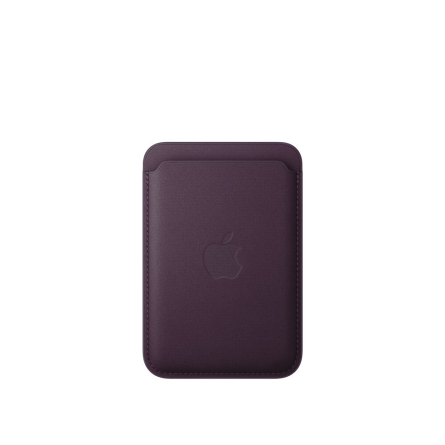 Portafoglio Apple MagSafe in tessuto FineWoven per iPhone - Viola mora