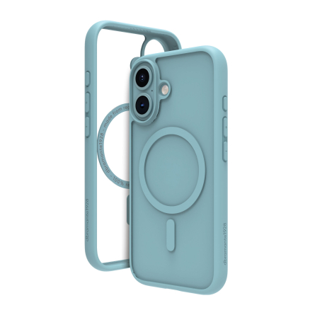 Custodia Grenen MagSafe per iPhone 16 - Verde acqua